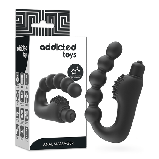 Addicted Toys Anal Massager Prostatic With Vibration - PleasureShop