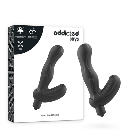 Addicted Toys P-Spot Vibe Silicone Prostate Anal Stimulator - PleasureShop