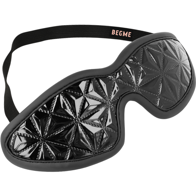 Begme Black Edition Premium Blind Mask - PleasureShop