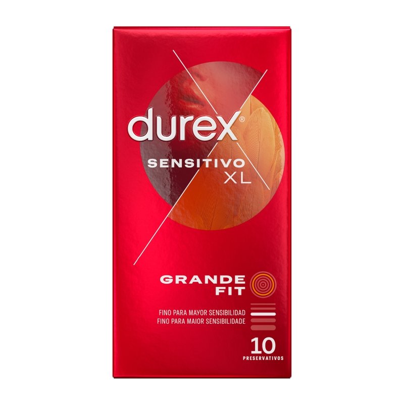 Durex Sensitive Xl Condoms 10 Units - PleasureShop