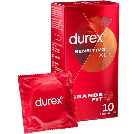 Durex Sensitive Xl Condoms 10 Units - PleasureShop
