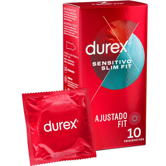 Durex Sensitivo Slim Fit 10 Units - PleasureShop