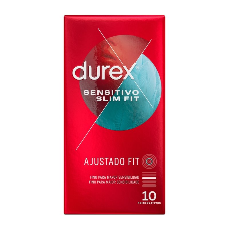 Durex Sensitivo Slim Fit 10 Units - PleasureShop
