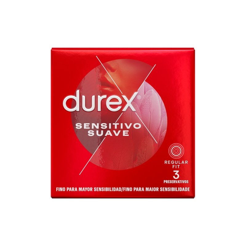 Durex Soft And Sensitive 3 Units - PleasureShop