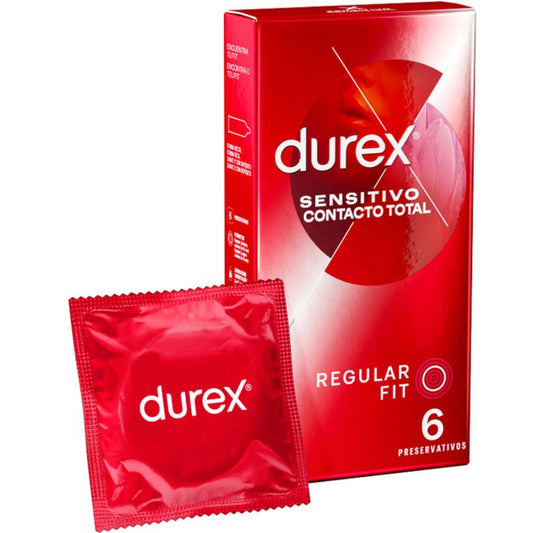 Sensitive Durex Contact Total 6 Units - PleasureShop